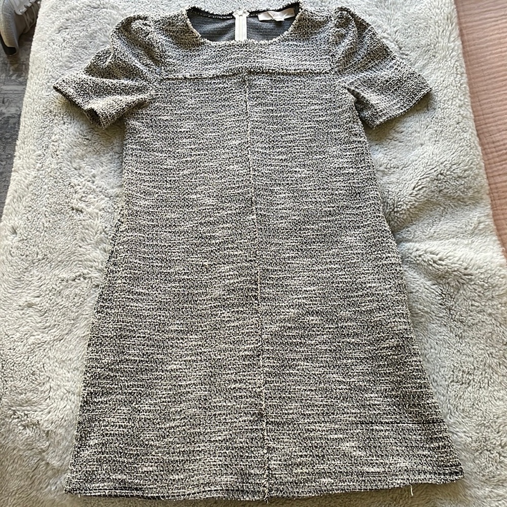 Loft Tweed Mini Dress